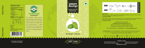 The Tea Planet Green Mango Flavoured Instant Black Tea