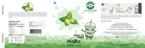 The Tea Planet Mojito Bubble Tea Premix