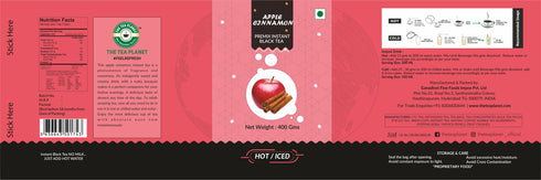 The Tea Planet Apple Cinnamon Flavoured Instant Black Tea