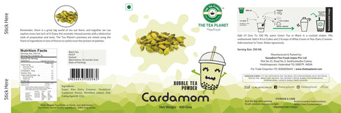 The Tea Planet Cardamom Bubble Tea Premix
