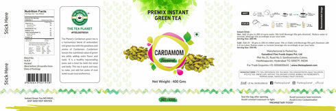 The Tea Planet Cardamom Flavoured Instant Green Tea