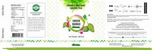 The Tea Planet Green Mango Flavoured Instant Green Tea