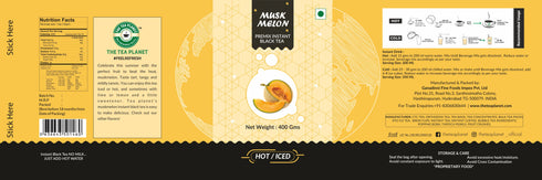 The Tea Planet Muskmelon Flavoured Instant Black Tea