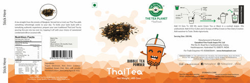 The Tea Planet Thai Tea Bubble Tea Premix