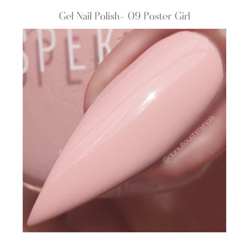 Spekta Gel Shine Nail Polish 09 Poster Girl Baby Pink