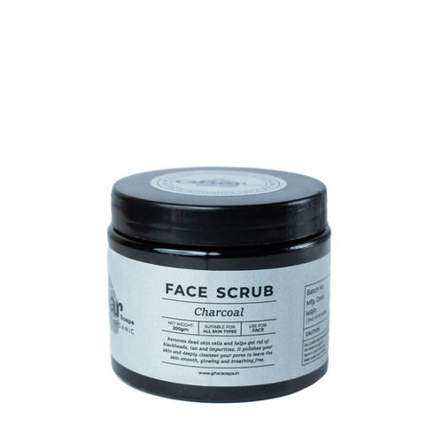 Ghar Soaps Charcoal Face Scrub