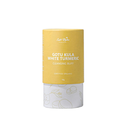 Earth Rhythm Gotu Kula White Turmeric Cleansing Buff