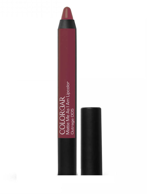 Colorbar Matte Me As I Am Lipcolor - Outrage