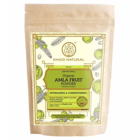 Khadi Natural Organic Amla Fruit Powder 100g