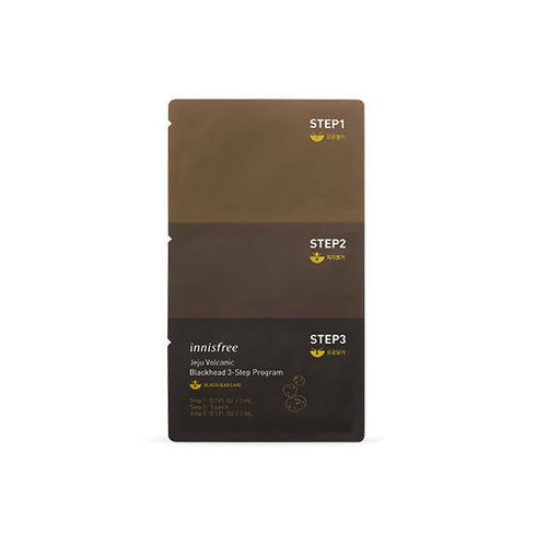 Innisfree Jeju Volcanic Blackhead 3|Step Program