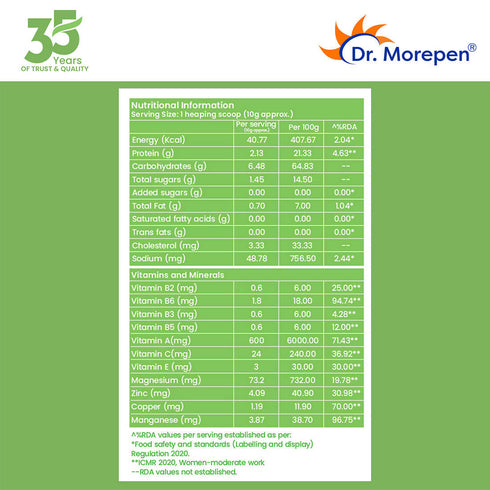 Dr. Morepen Natural Collagen Builder | Orange Berry Flavour