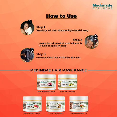 Medimade Wellness Apple Cider Vinegar Hair Mask