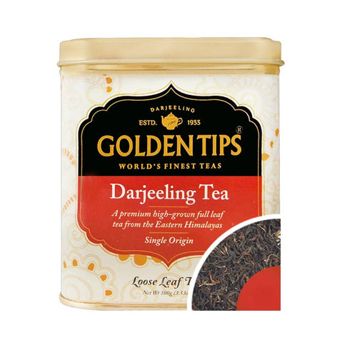 Golden Tips Darjeeling Tea Tin Can