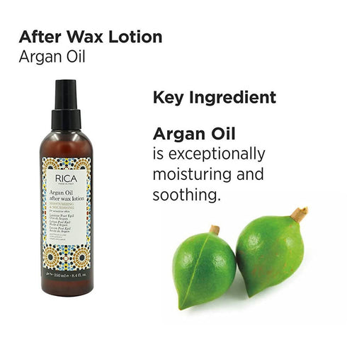 Rica Argan Oil After Wax Lotion for Sensitive Skin 250ml