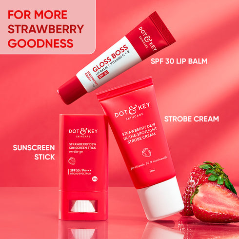 Dot and key Strawberry Dew Strobe Cream