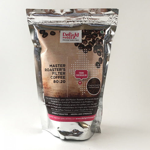 Delight Foods 80:20 Freshly Roasted Filter Coffee 250gm