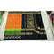 Pochampally Ikkat Silk Orange Color Saree With Multi Color Border
