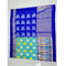 Pochampally Ikkat Silk Sky Blue Color Saree With Blue Color Border