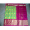 Pochampally Ikkat Silk Parrot Green Color Saree With Pink Color Bordert1