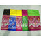 Pochampally Ikkat Silk Parrot Green Color Saree With Rani Pink Color Border
