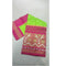 Pochampally Ikkat Silk Parrot Green Color Saree With Blue Color Border T2