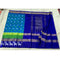 Pochampally Ikkat Silk Sky Blue Color Saree With Blue Color Border