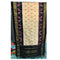 Pochampally White Color With Black Border Pochampally Design Dupatta