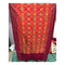 Pochampally Red And Dark Pink Combination Dupatta
