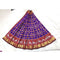 Pochampally Ikkat Dark Blue With Deers Design Lehenga