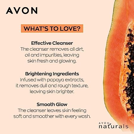 Avon Naturals Papaya Cleanser 100g