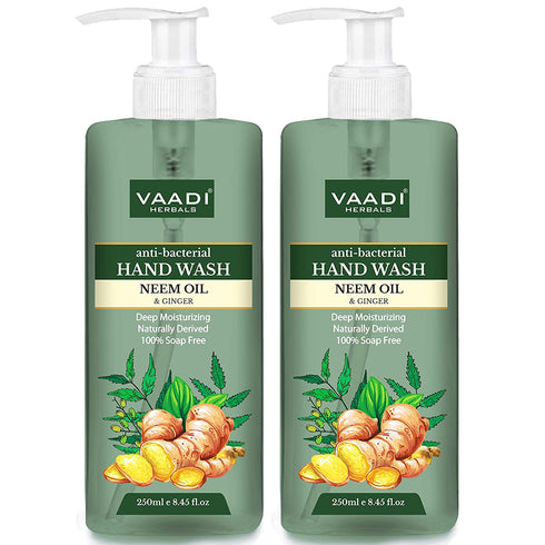 Vaadi Herbals Anti Bacterial Neem Oil and Ginger Hand Wash