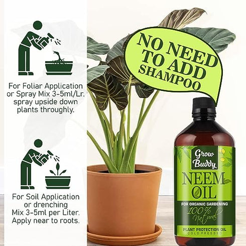 GROWBUDDY Water Soluble Neem Oil 500ml