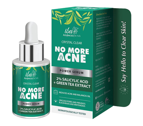 Iba Advanced Activs Crystal Clear No More Acne Power Serum with 2% Salicylic Acid 30ml
