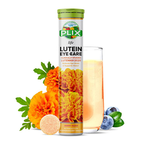 Plix Lutein Eye Care Effervescent TabletBerry Rush 15 Effervescent Tablet Each