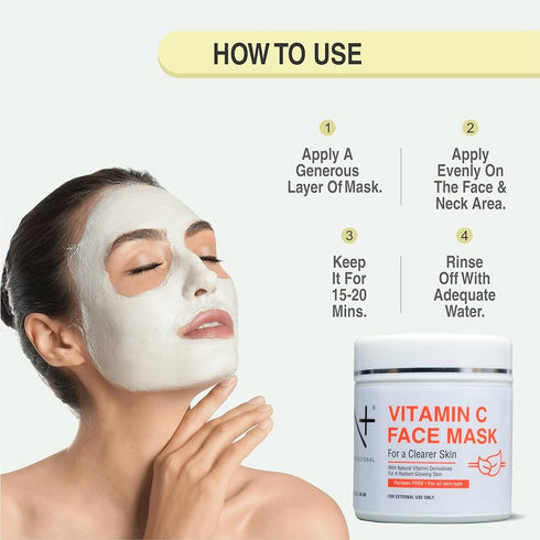 N Plus Professional Vitamin C Face Mask For a Clearer Skin 80g