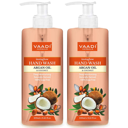 Vaadi Herbals Instaglow Argan Oil and Coconut Hand Wash