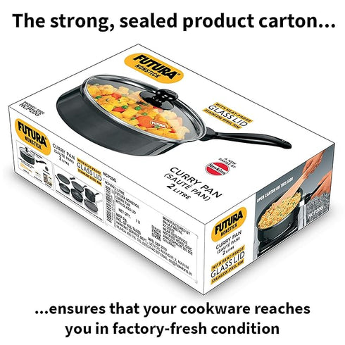 Hawkins Futura Non-Stick Saute Pan 20 cm Diameter with Lid 2 L (NCP20G)