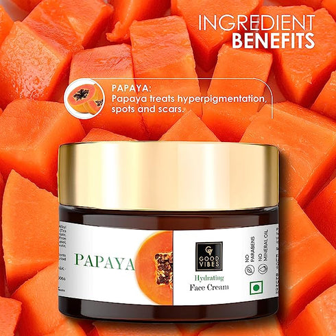 Good Vibes Papaya Hydrating Face Cream