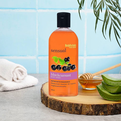 Bodyherbals Sensual Blackcurrant Body Wash 200g