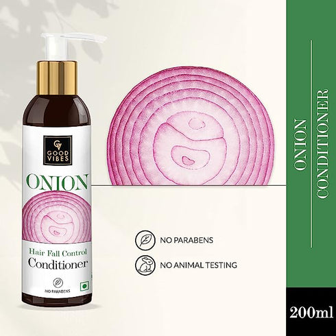 Good Vibes Onion Hair Fall Control Conditioner 200ml