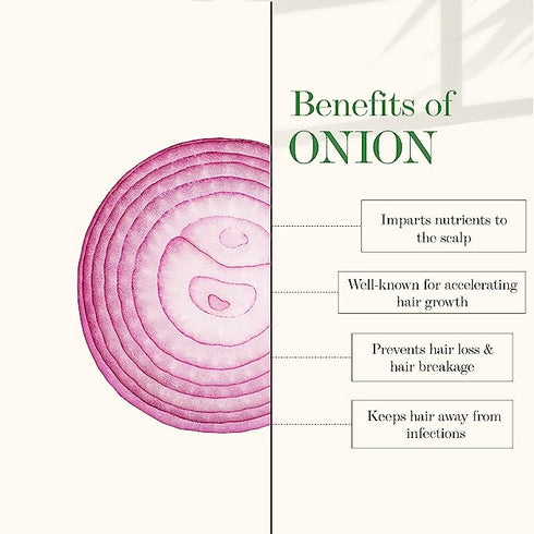 Good Vibes Onion Hair Fall Control Hair Mask 200g