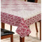 6 Seater Paisley Beige Dining Table Cover 100% Cotton