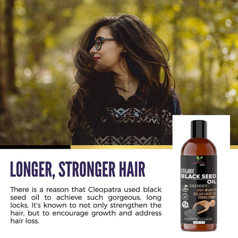 Luxura Sciences Black Seed Oil Kalonji Oil For Hair Growth