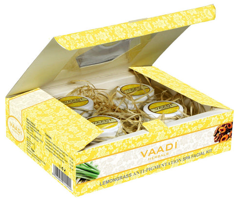 Vaadi Herbals Lemongrass Anti Pigmentation SPA Facial Kit With Cedarwood Extract 270g