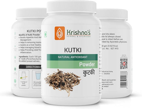 Krishna'S Herbal & Ayurveda Kutki Powder