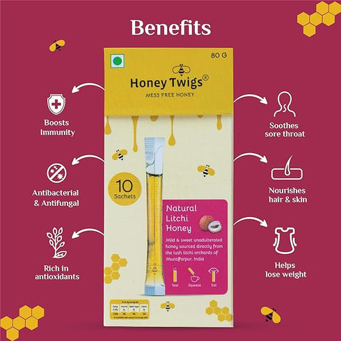 Honey Twigs Litchi Honey