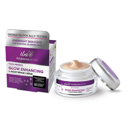 Iba Glow Enhancing Night Repair Cream 50g
