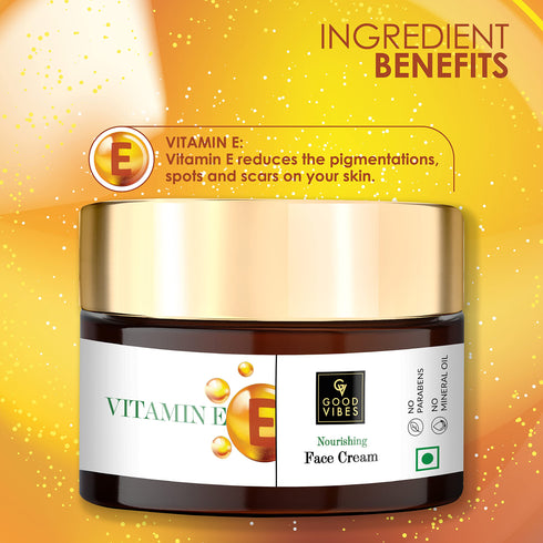 Good Vibes Nourishing Vitamin E Face Cream 100g