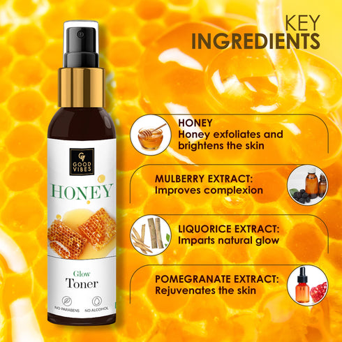 Good Vibes Honey Glow Toner 120ml