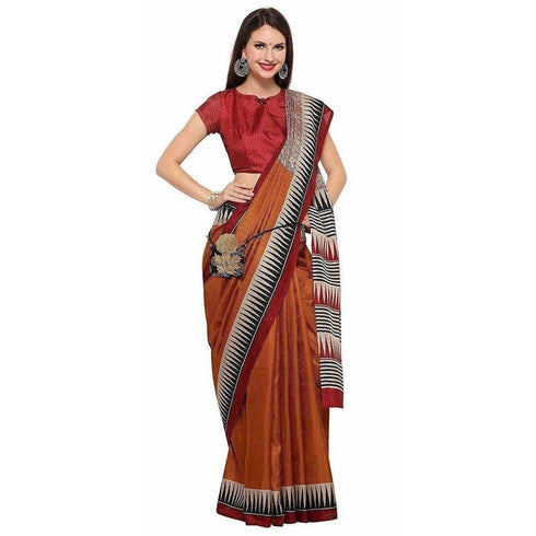Khadi Saree With Blouse Piece
